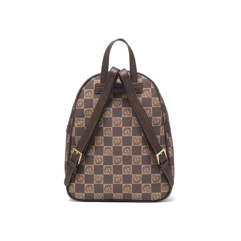 LV Backpack-Brown Checkered