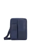 Borsello porta iPad®Pro 11" in pelle Piquadro Ronnie blu