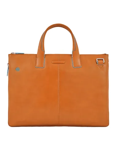 Piquadro Briefcase with two handles sand