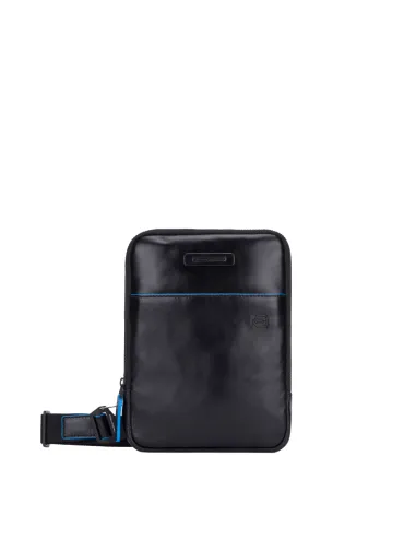 Piquadro B2 Revamp Pocket crossbody bag with iPad®mini compartment black