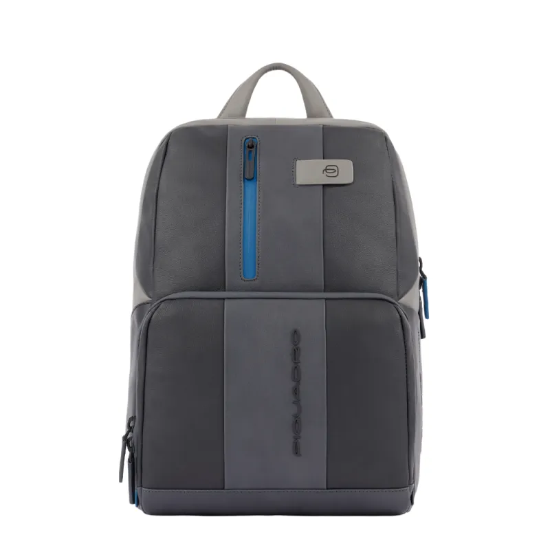 Sac dos porte ordinateur et porte iPad Piquadro Urban noir gris