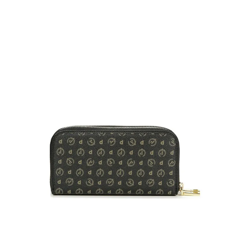 Cartera de piel para mujer con cremallera Pollini