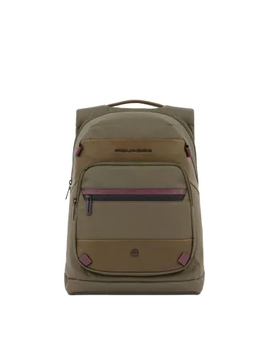 Piquadro Keith 14" Computer-Rucksack grün