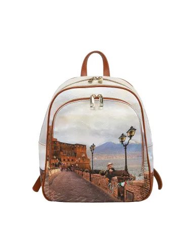 Ynot Ladies' backpack with front pocket Castel dell'ovo