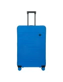 Brics Ulisse Large hard expandable suitcase electric blue
