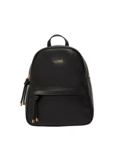 Liu Jo women's backpack with zip fastener black