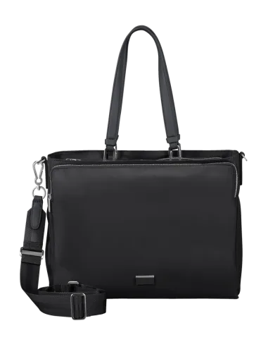 Shopping Samsonite BE-HER con scomparto per pc nera