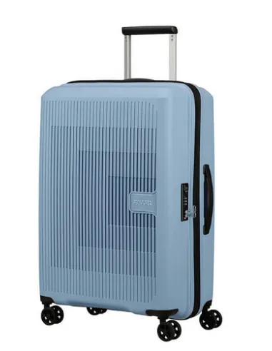 American Tourister Aerostep Mittlerer erweiterbarer Trolley Soho Grey