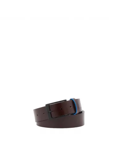 Herren Gürtel Piquadro Blue Square Revamp, Dunkelbraun