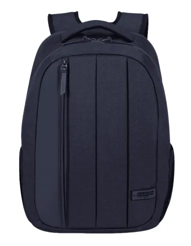 15,6" Computer-Rucksack aus recyceltem Stoff American Tourister Streethero, blau