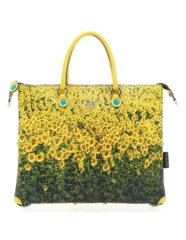 Große Cabrio-Tasche für Frauen Gabs, Girasoli