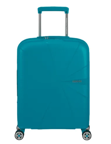 Erweiterbarer Trolley 55 cm American Tourister Starvibe, verdigris