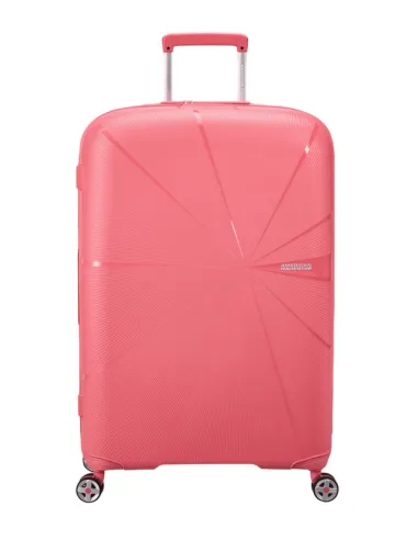 American Tourister Starvibe Medium expandable trolley, Sun Kissed Coral