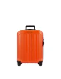 Piquadro PQ-Light Ultra slim 4-Rollen Trolley Koffer in Handgepäckgröße, orange