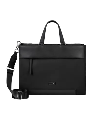 zwavel besteden Politie Samsonite Zalia Women's laptop shopping bag with two handles, black