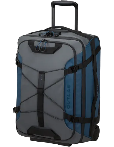 Samsonite Outlab Paradiver Handgepäck Trolley/Rucksack aus rezykliertem Stoff, Arctic Grey