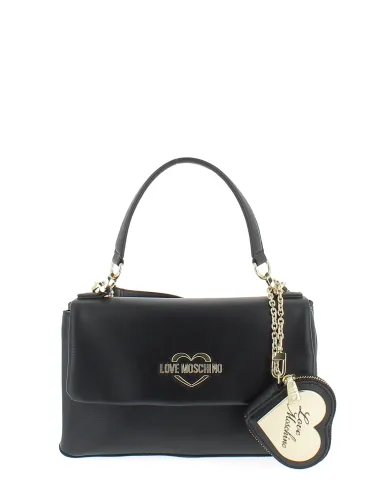 Borsa a mano Love Moschino, nera