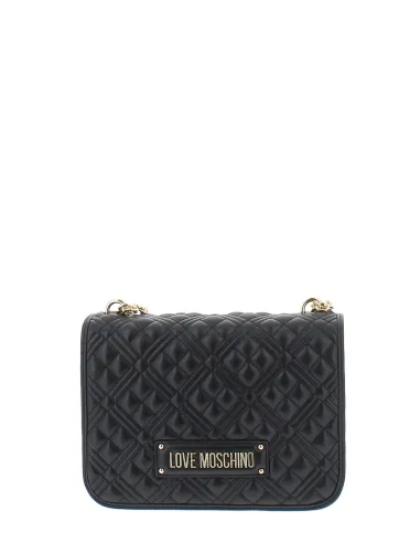 Love Moschino gesteppte Damentasche, schwarz