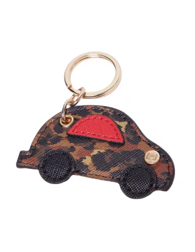 Keychain Woman with spotted car - Liu Jo