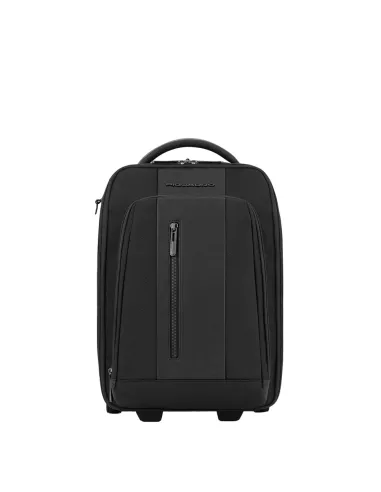 Piquadro Brief2 Cabin size, trolley/backpack with iPad® compartment, black