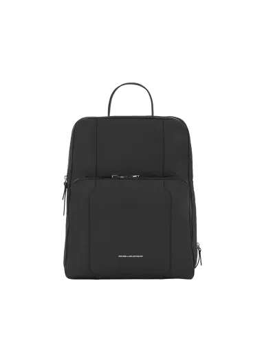 Piquadro Circle großer Computer-Rucksack fur Frauen, schwarz