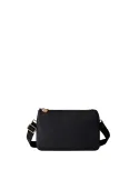 Borbonese cross-body bag with two compartments, dark black