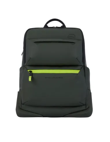 Piquadro C20W 14" computer and iPad®Pro 12.9" backpack, green