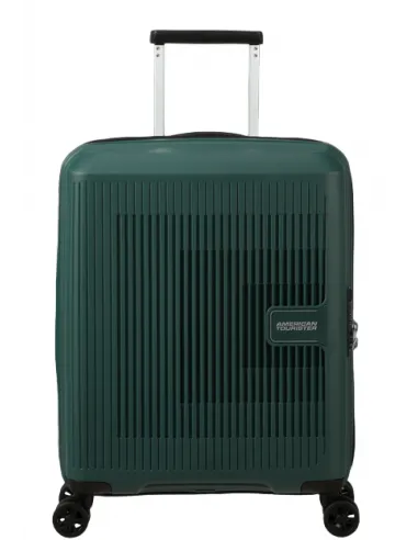 American Tourister Aerostep Cabin size, hardside Trolley, Dark Forest