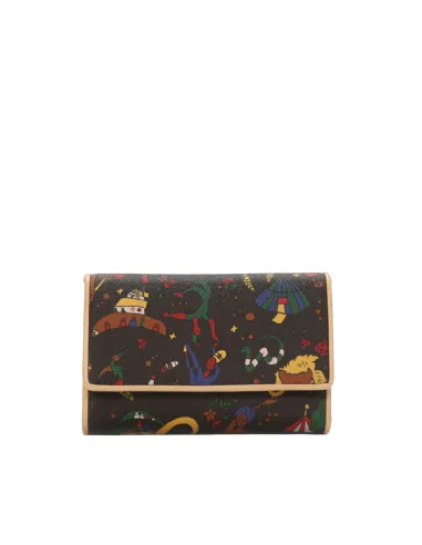 Piero Guidi Magic Circus women's wallet, brown