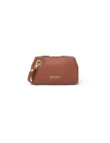 Braccialini Nora small leather women's bag, brown