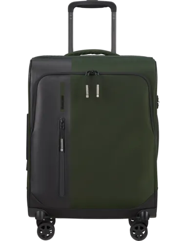 Samsonite Biz2go expandable carry-on trolley, green