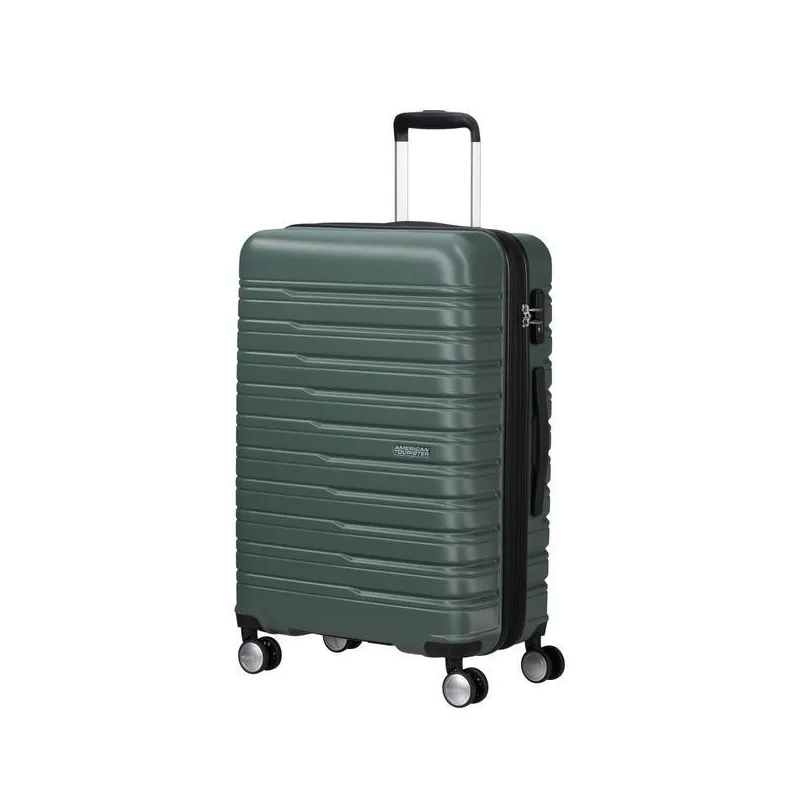 American Tourister Flashline Trolley Medio Espandibile Inkblue - Acquista A  Prezzi Outlet!