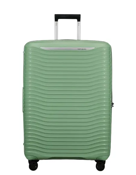 Samsonite Upscape Large expandable trolley with 4 wheels, Stone Green