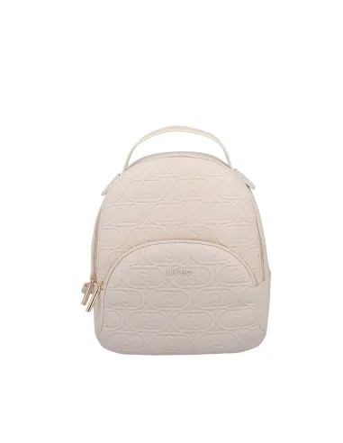 Liu Jo Damen-Rucksack mit Logo, champagne