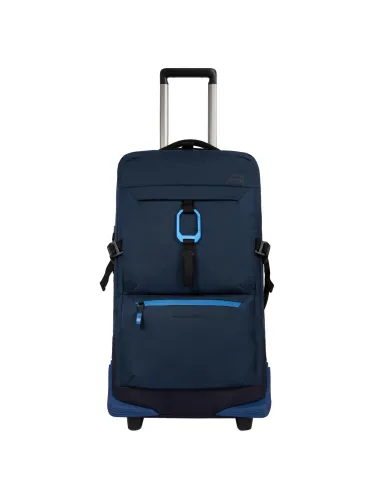 Piquadro Corner 2.0 medium trolley, blue