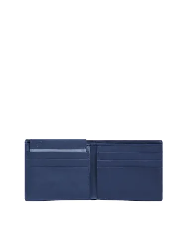 Piquadro Steve slim men's wallet, blue