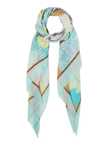 Liu Jo scarf sweet leopard, Dust jade