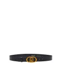 Liu Jo women's belt, black-gold