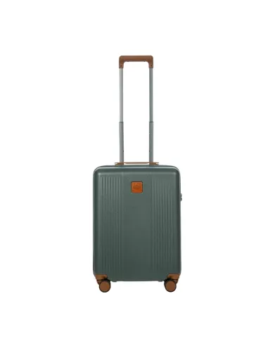 Bric's Ferrara carry on trolley, green