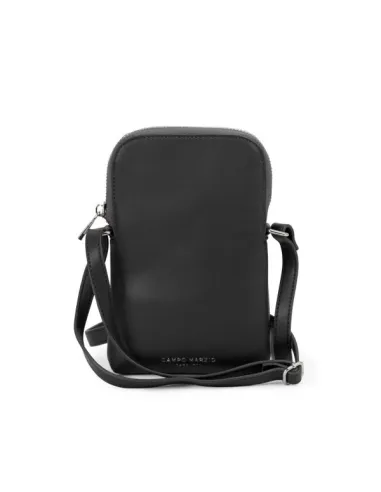 Phone holder with shoulder strap, black