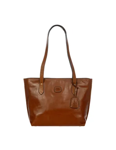 Bric's Volterra medium-sized shopping bag, brown