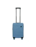 Expandable Cabin-Size Trolley Ulisse, light blue
