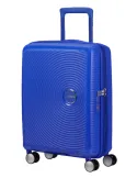 American Tourister Soundbox 55 cm expandable trolley, cobalt blue