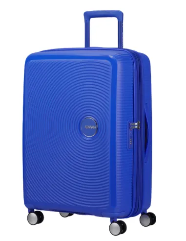 Medium trolley hard-shell Soundbox, cobalt blue