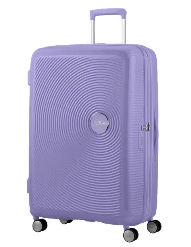 American Tourister Expandable Large Trolley Lavender