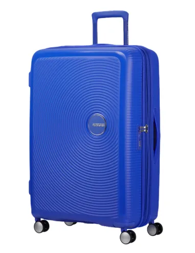 Expandable Large Trolley Soundbox, cobalt blue