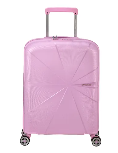 American Tourister Starvibe Wheeled Carry-On, metallic pastel lavender