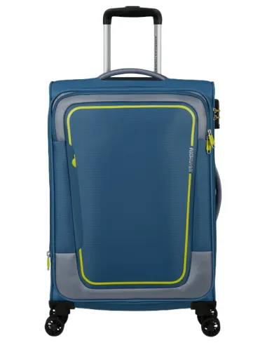 Medium trolley American Tourister Pulsonic, coronet blue