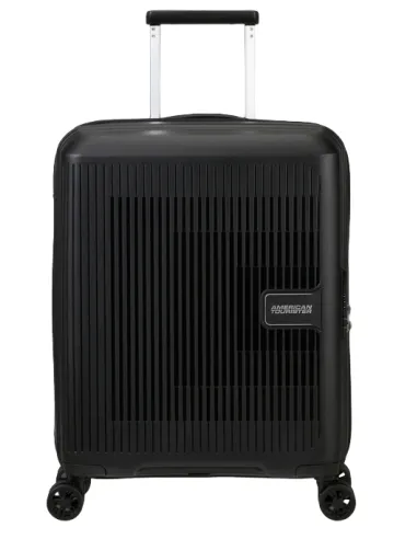 American Tourister Aerostep Expandable cabin trolley black