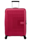 American Tourister Aerostep Medium expandable trolley, pink flash